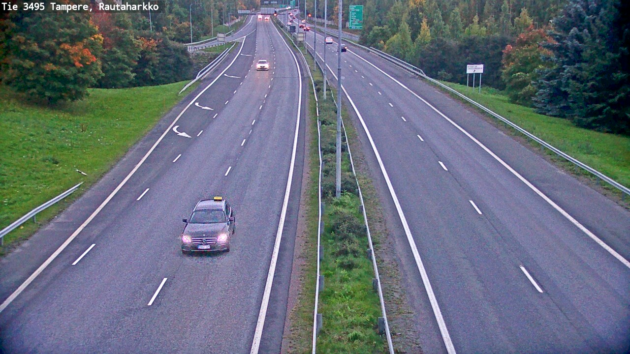 Weather Camera Image Road 3495 Tampere, Rautaharkko, Tampere, Pirkanmaa