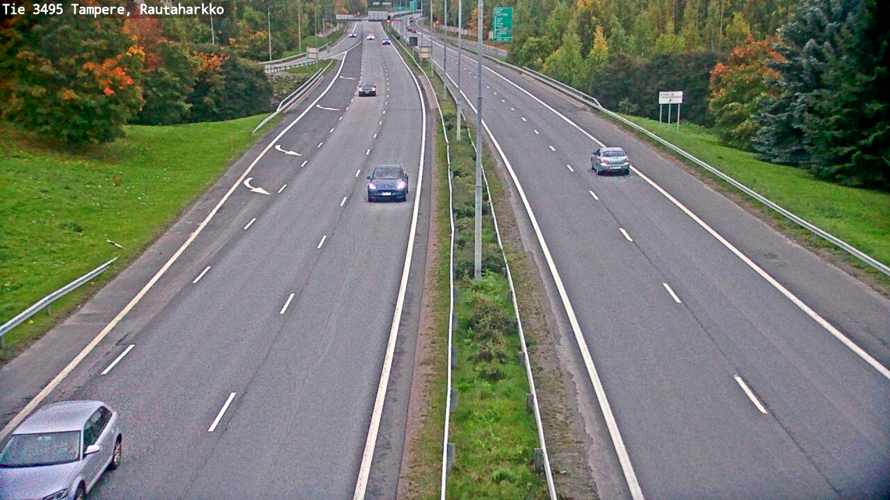 Weather Camera Image Road 3495 Tampere, Rautaharkko, Tampere, Pirkanmaa