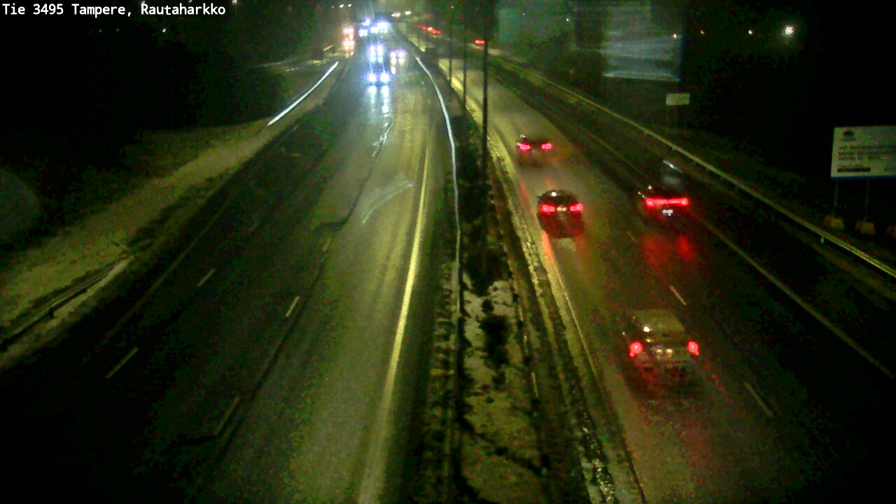 Weather Camera Image Väg 3495 Tammerfors, Rautaharkko, Tampere, Pirkanmaa