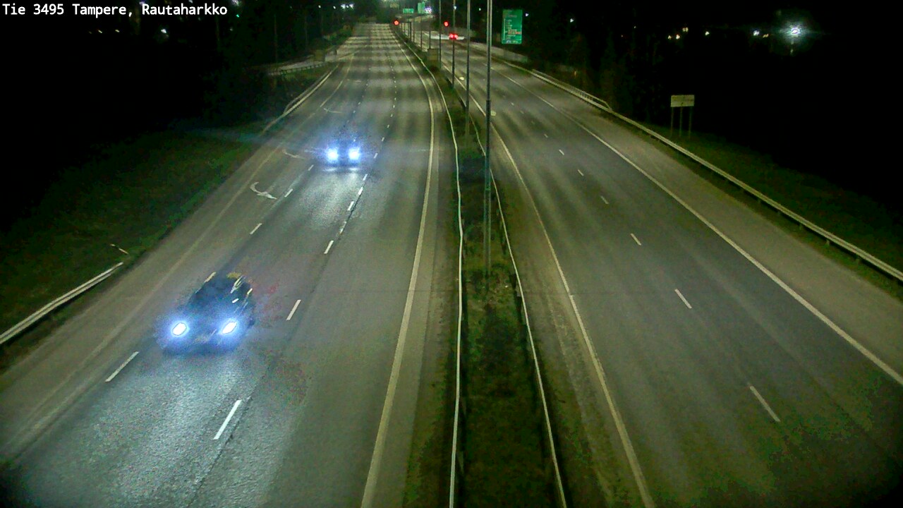 Weather Camera Image Väg 3495 Tammerfors, Rautaharkko, Tampere, Pirkanmaa