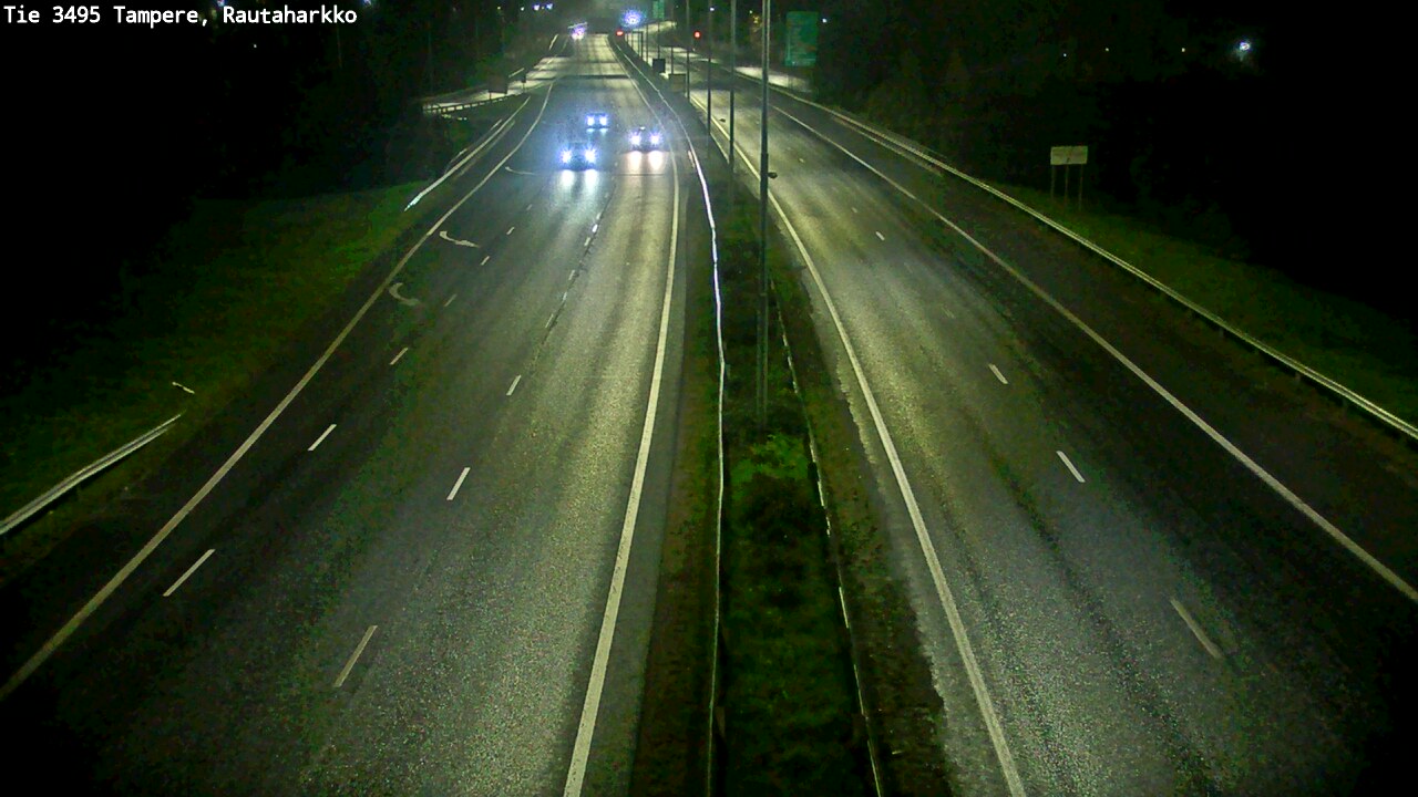 Weather Camera Image Road 3495 Tampere, Rautaharkko, Tampere, Pirkanmaa