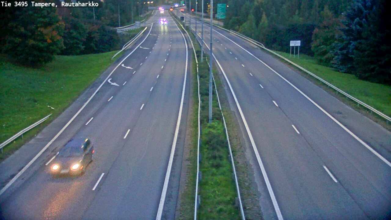 Weather Camera Image Road 3495 Tampere, Rautaharkko, Tampere, Pirkanmaa