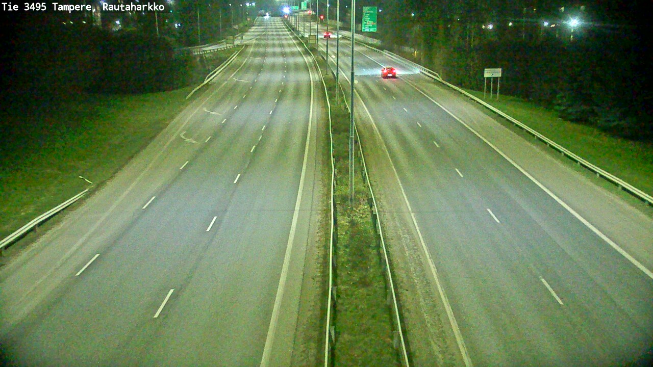 Weather Camera Image Väg 3495 Tammerfors, Rautaharkko, Tampere, Pirkanmaa