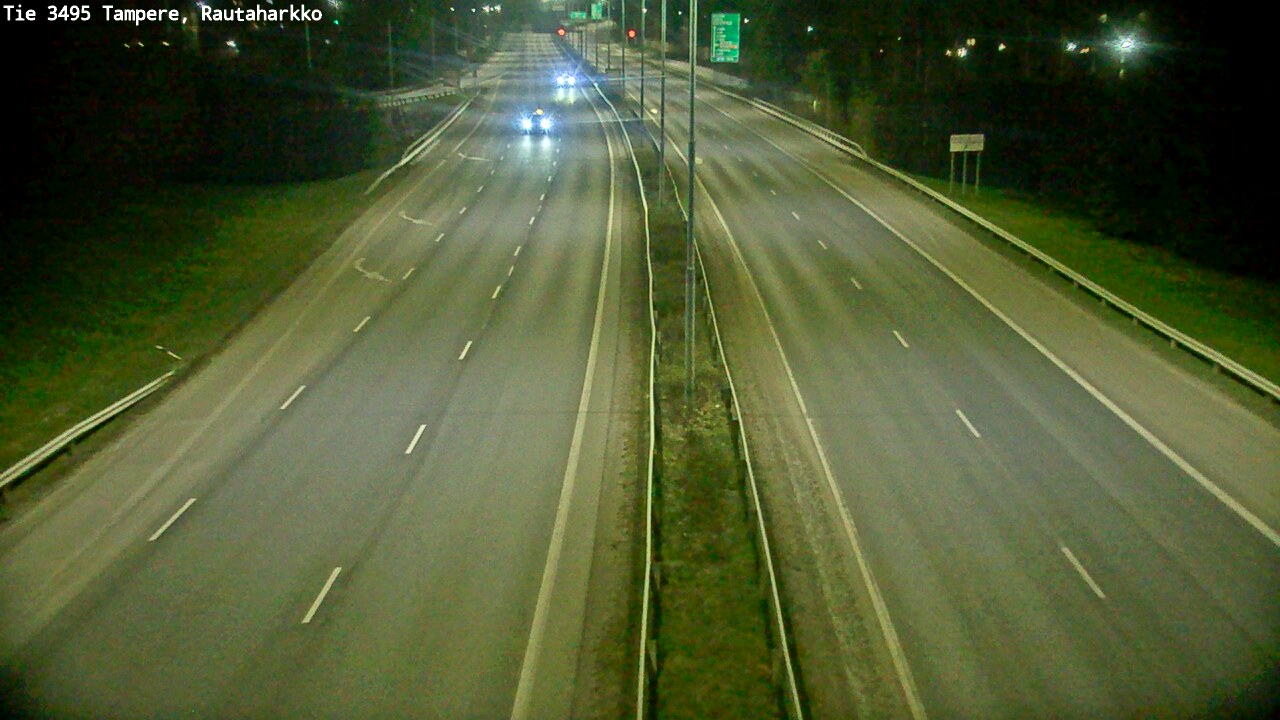 Weather Camera Image Väg 3495 Tammerfors, Rautaharkko, Tampere, Pirkanmaa