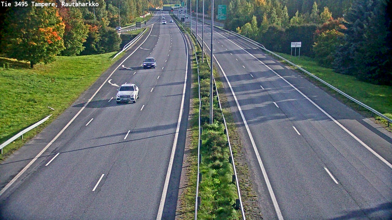 Weather Camera Image Road 3495 Tampere, Rautaharkko, Tampere, Pirkanmaa