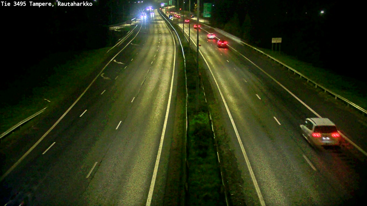 Weather Camera Image Road 3495 Tampere, Rautaharkko, Tampere, Pirkanmaa