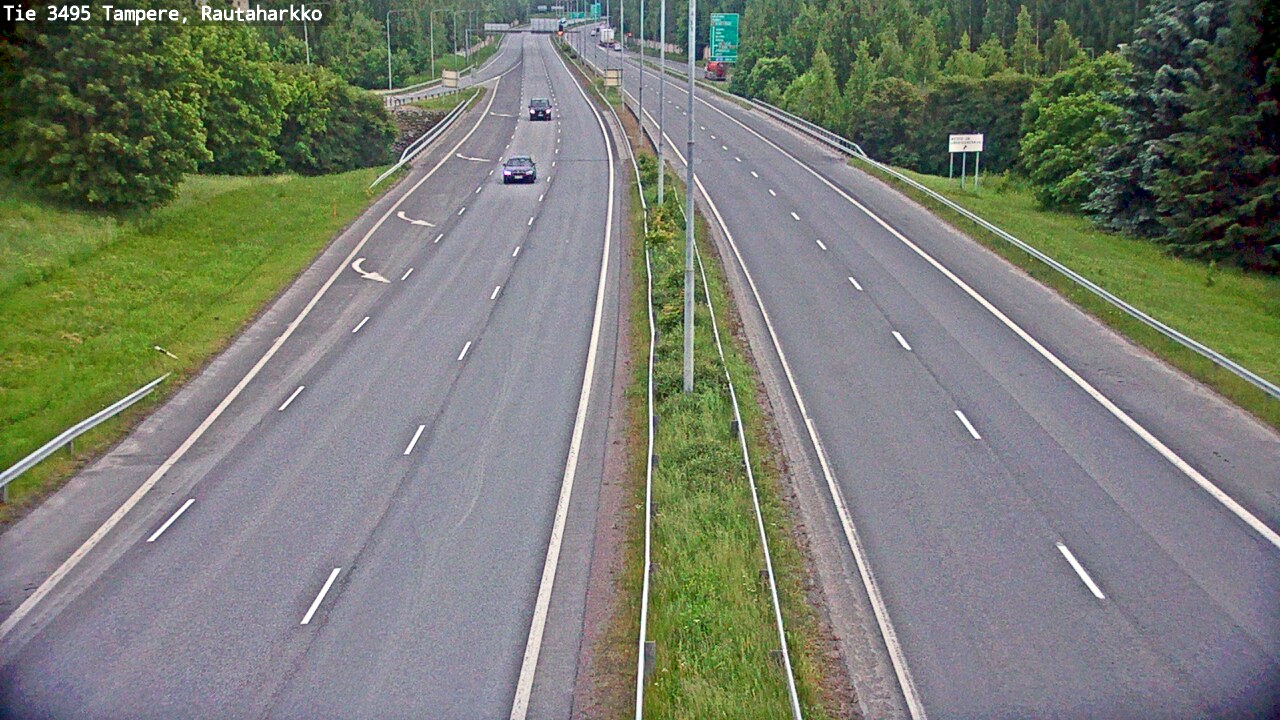 Kelikamerat Kuva Tie 3495 Tampere, Rautaharkko, Tampere, Pirkanmaa