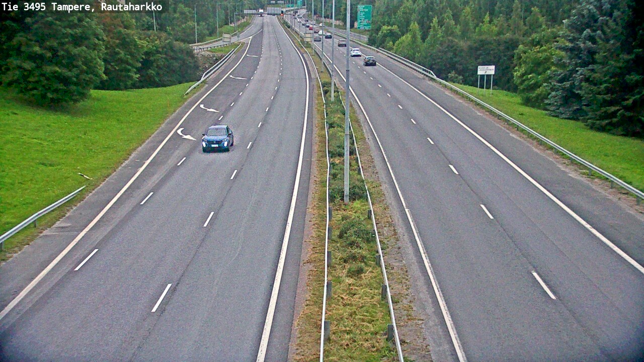 Weather Camera Image Road 3495 Tampere, Rautaharkko, Tampere, Pirkanmaa