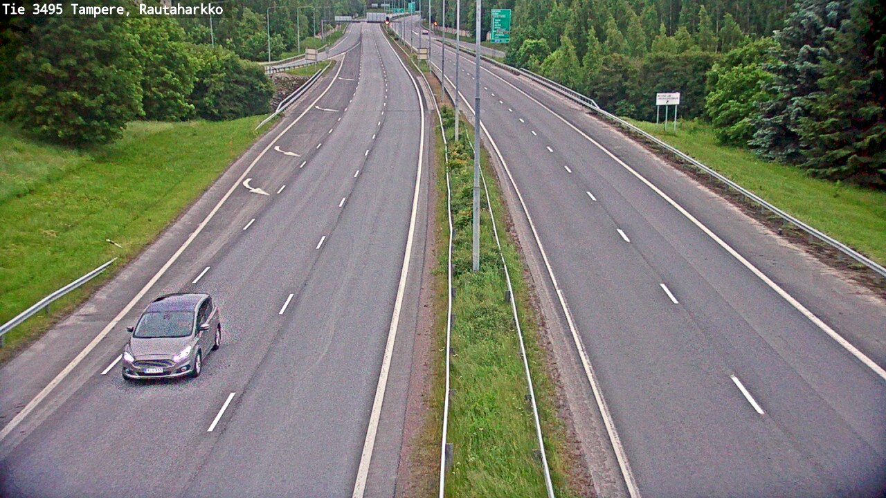 Kelikamerat Kuva Tie 3495 Tampere, Rautaharkko, Tampere, Pirkanmaa
