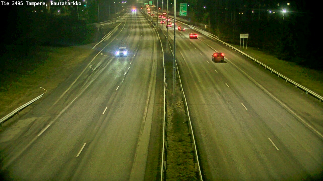 Weather Camera Image Road 3495 Tampere, Rautaharkko, Tampere, Pirkanmaa