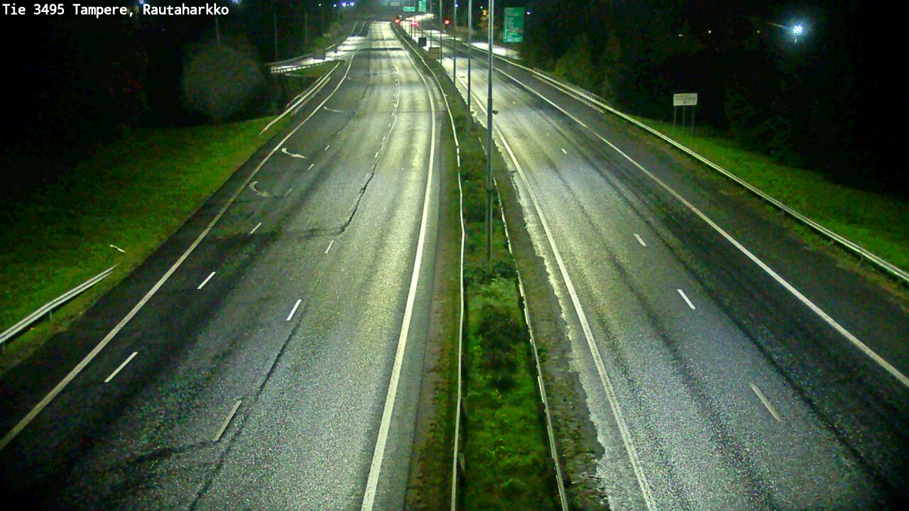 Weather Camera Image Road 3495 Tampere, Rautaharkko, Tampere, Pirkanmaa