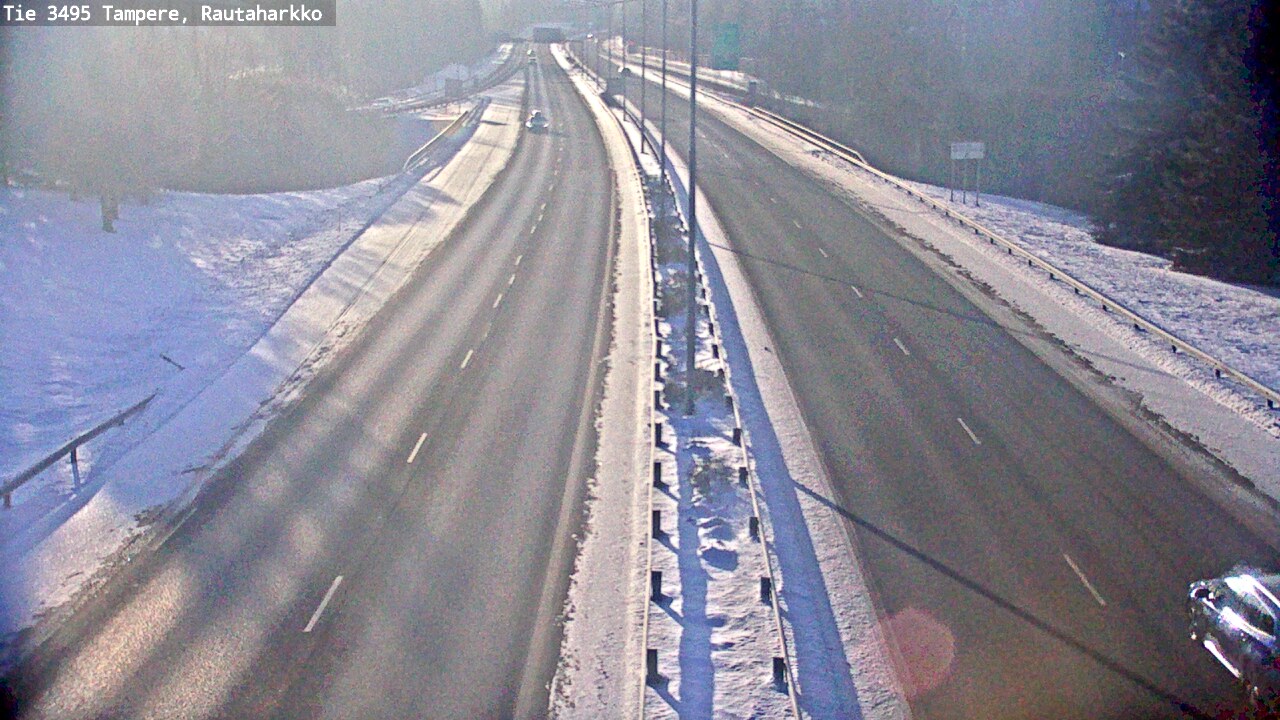 Weather Camera Image Road 3495 Tampere, Rautaharkko, Tampere, Pirkanmaa
