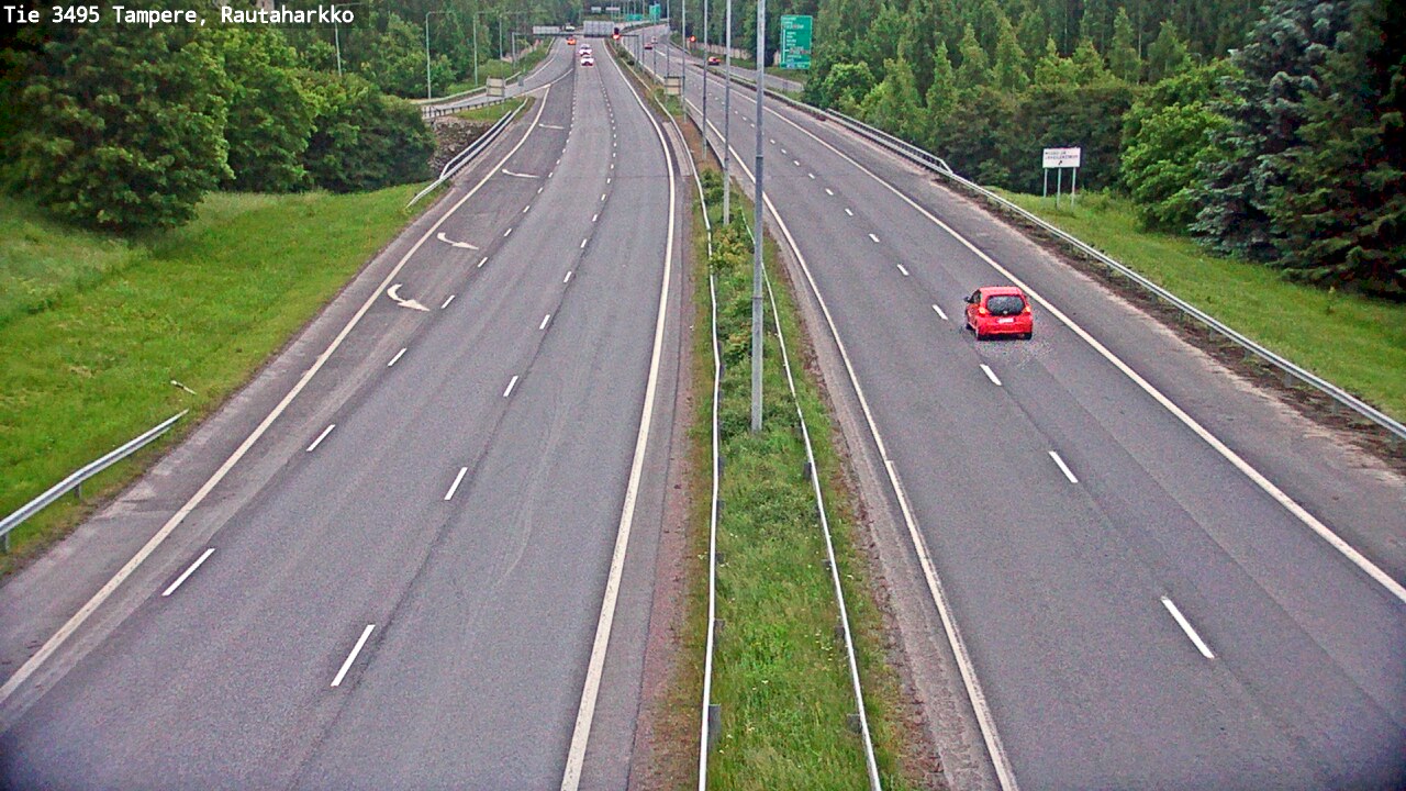 Kelikamerat Kuva Tie 3495 Tampere, Rautaharkko, Tampere, Pirkanmaa