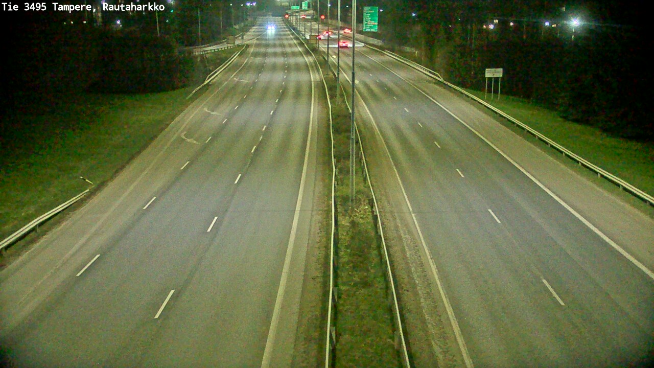 Weather Camera Image Väg 3495 Tammerfors, Rautaharkko, Tampere, Pirkanmaa