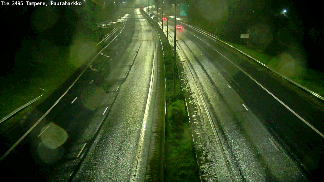 Weather Camera Image Road 3495 Tampere, Rautaharkko, Tampere, Pirkanmaa