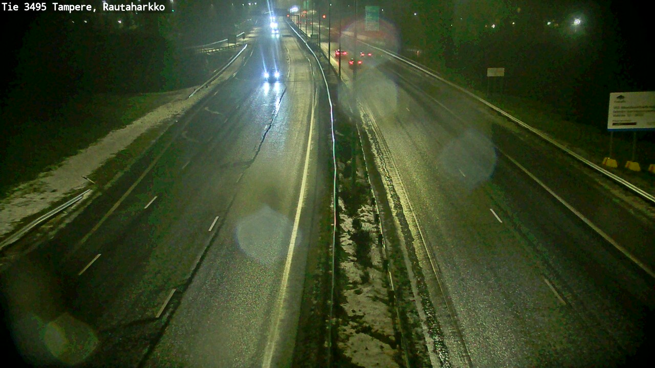 Weather Camera Image Väg 3495 Tammerfors, Rautaharkko, Tampere, Pirkanmaa