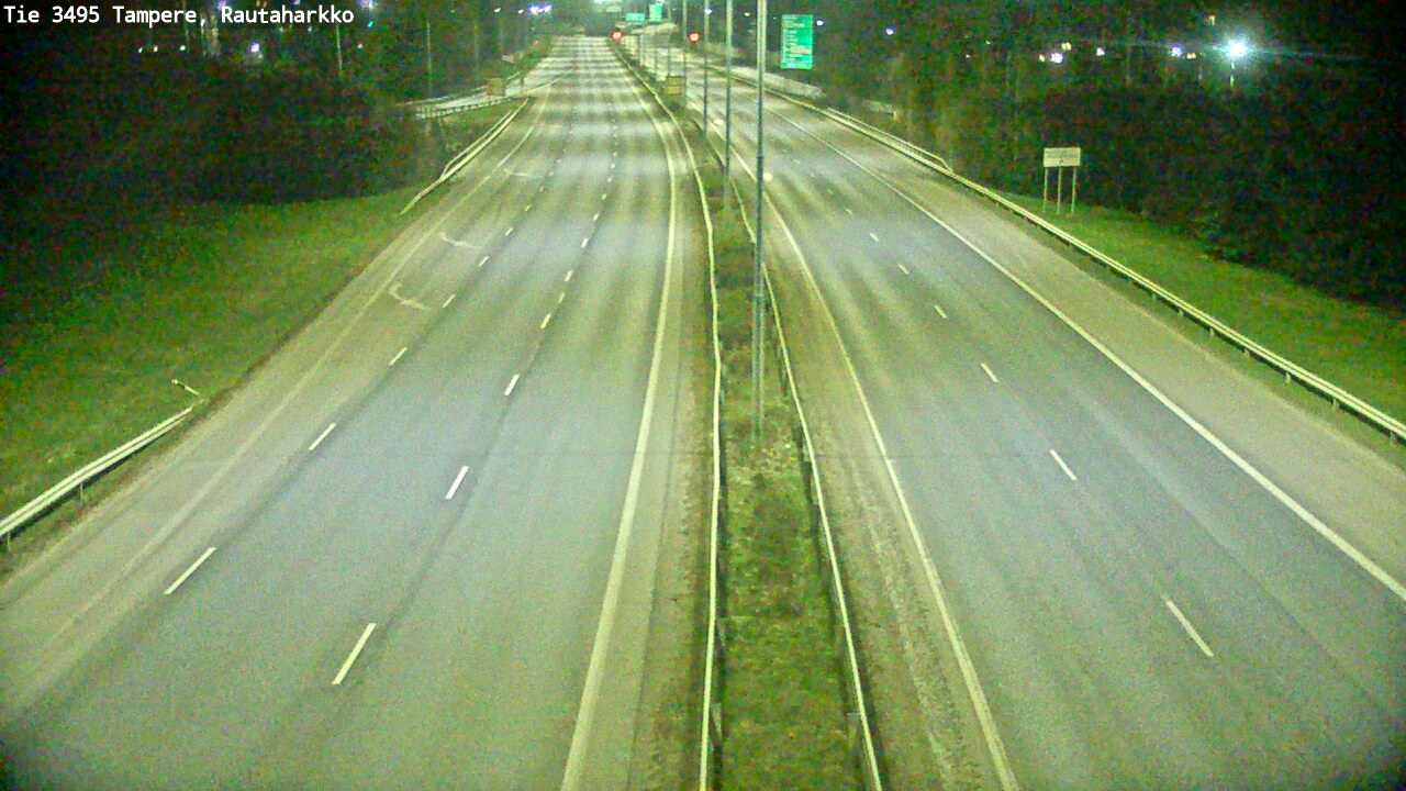 Weather Camera Image Väg 3495 Tammerfors, Rautaharkko, Tampere, Pirkanmaa