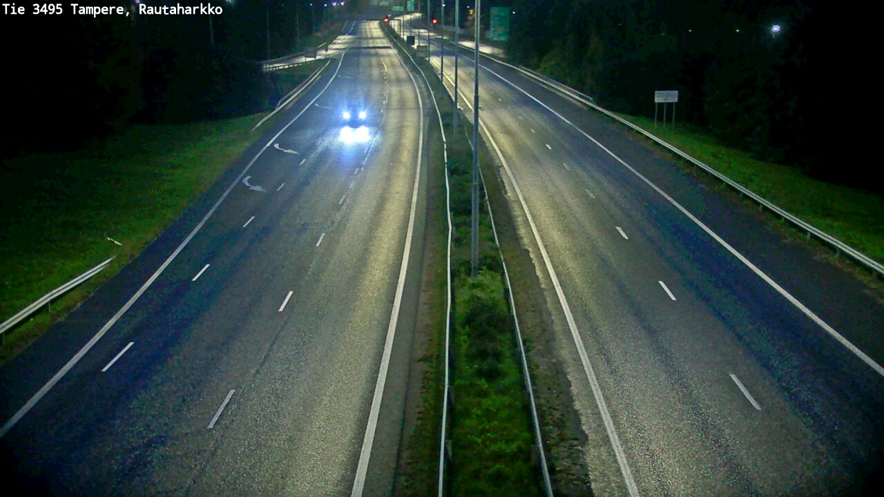 Weather Camera Image Road 3495 Tampere, Rautaharkko, Tampere, Pirkanmaa