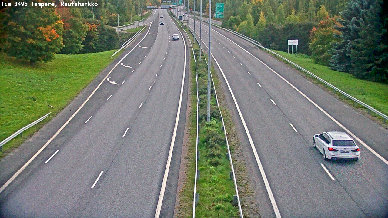 Weather Camera Image Road 3495 Tampere, Rautaharkko, Tampere, Pirkanmaa