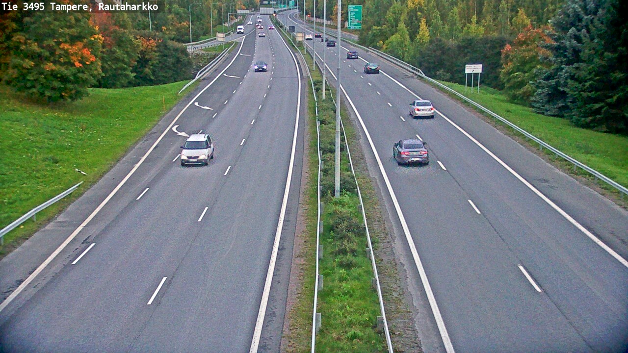 Weather Camera Image Road 3495 Tampere, Rautaharkko, Tampere, Pirkanmaa