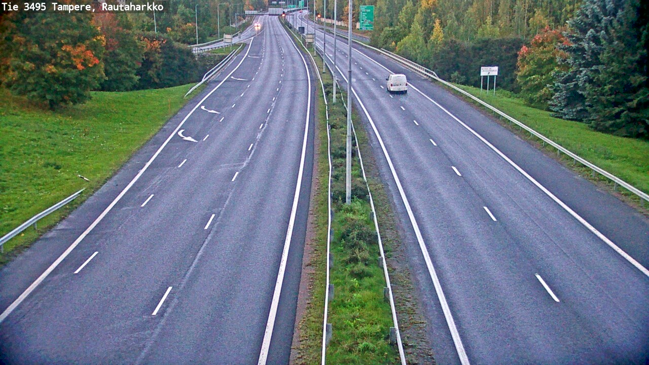 Weather Camera Image Road 3495 Tampere, Rautaharkko, Tampere, Pirkanmaa