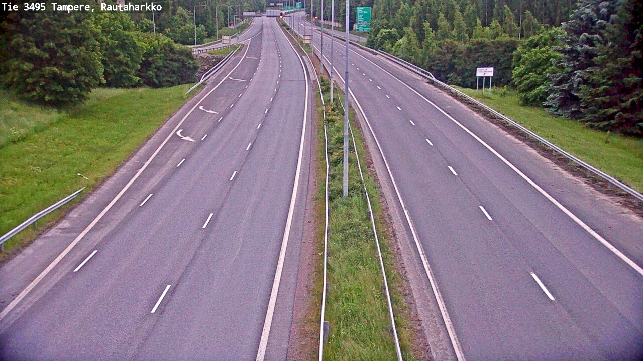 Kelikamerat Kuva Tie 3495 Tampere, Rautaharkko, Tampere, Pirkanmaa