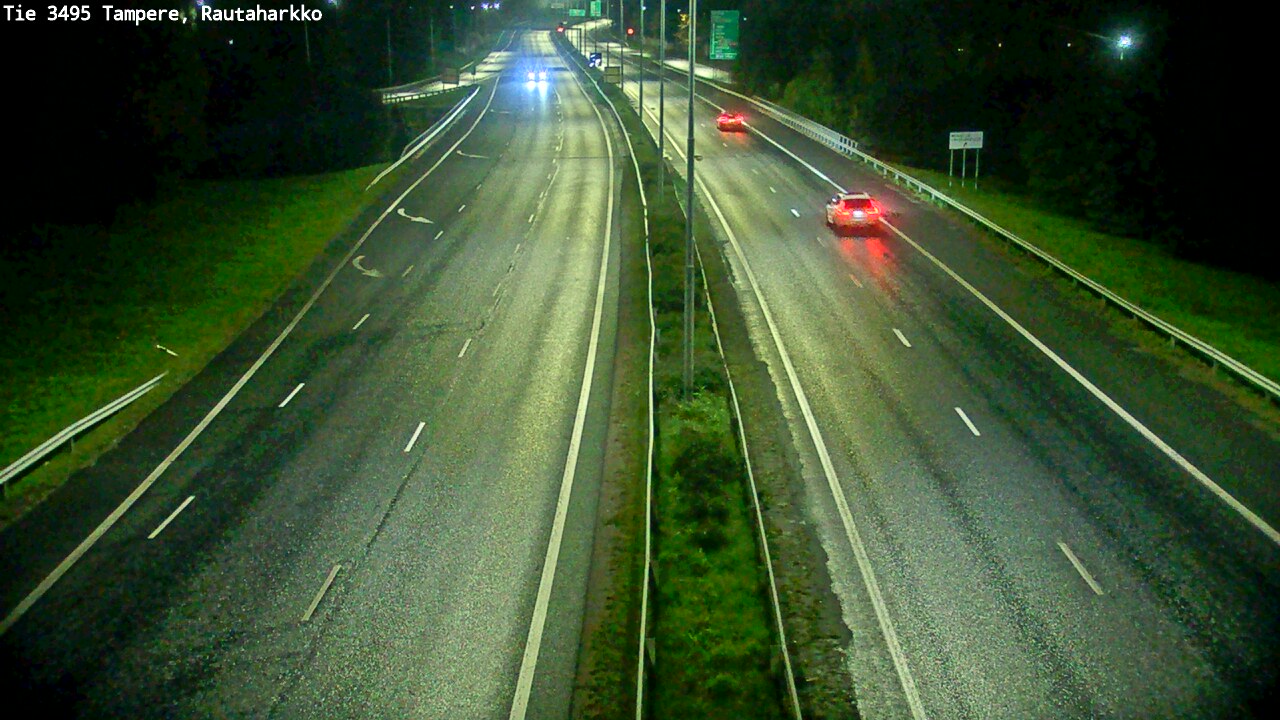 Weather Camera Image Road 3495 Tampere, Rautaharkko, Tampere, Pirkanmaa