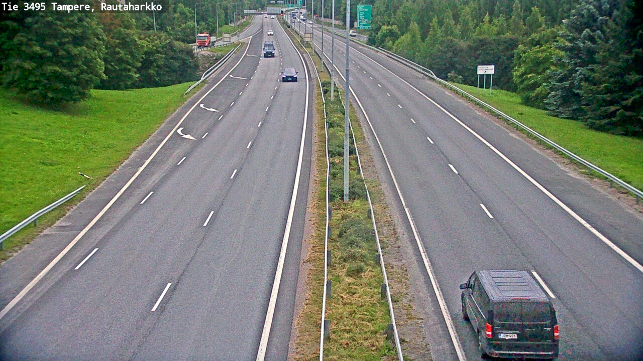 Weather Camera Image Road 3495 Tampere, Rautaharkko, Tampere, Pirkanmaa