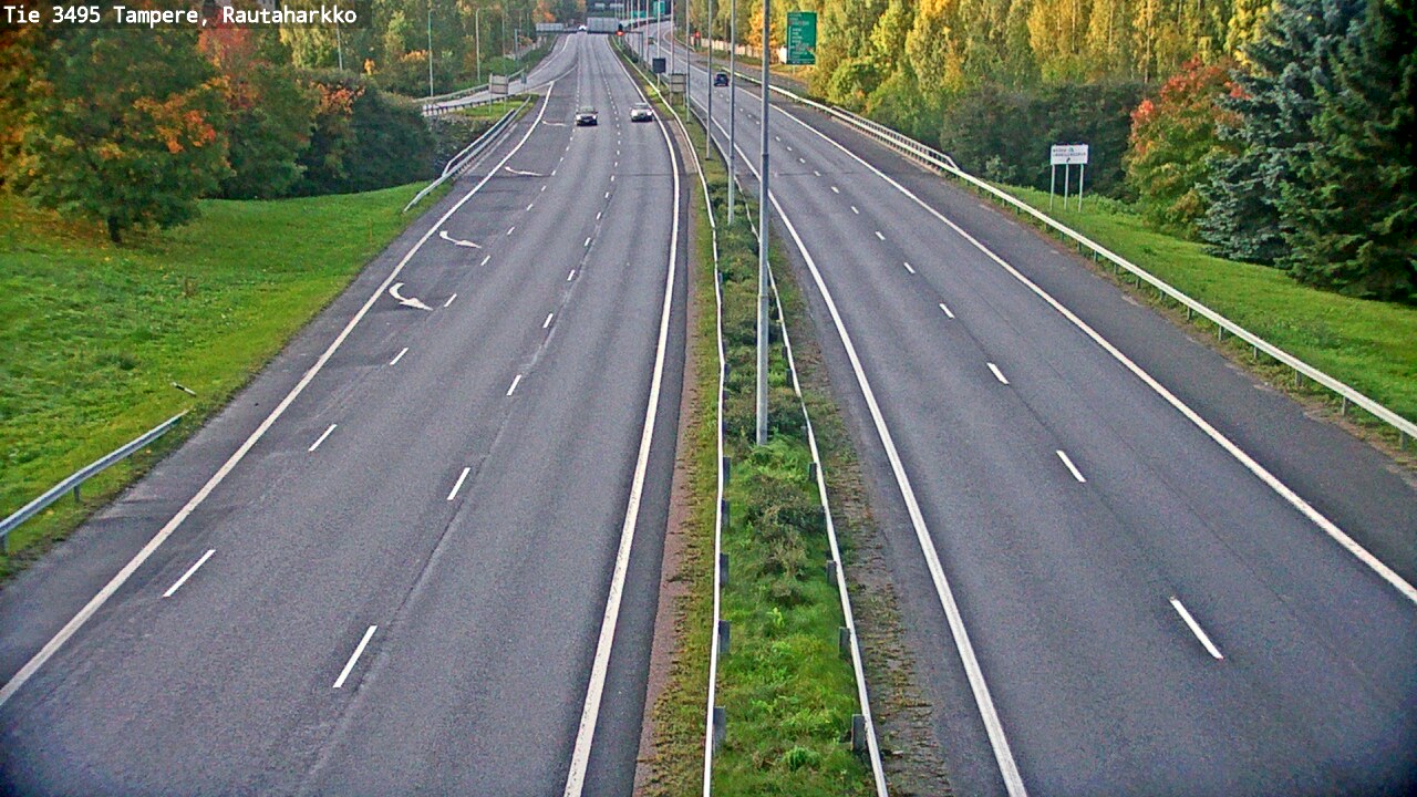 Weather Camera Image Road 3495 Tampere, Rautaharkko, Tampere, Pirkanmaa