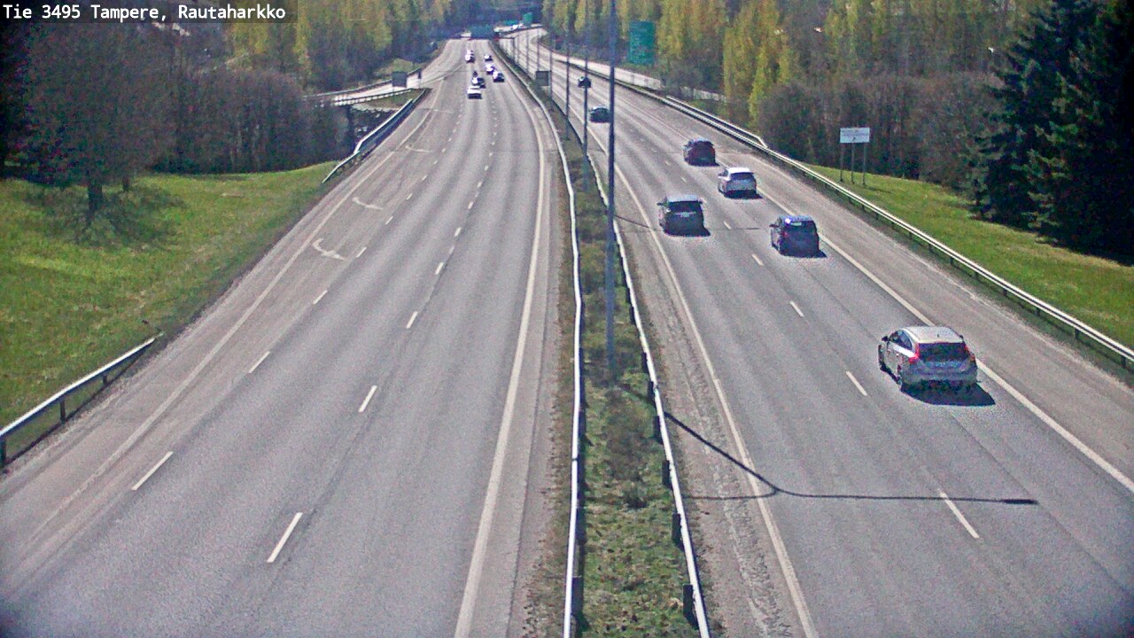 Kelikamerat Kuva Tie 3495 Tampere, Rautaharkko, Tampere, Pirkanmaa