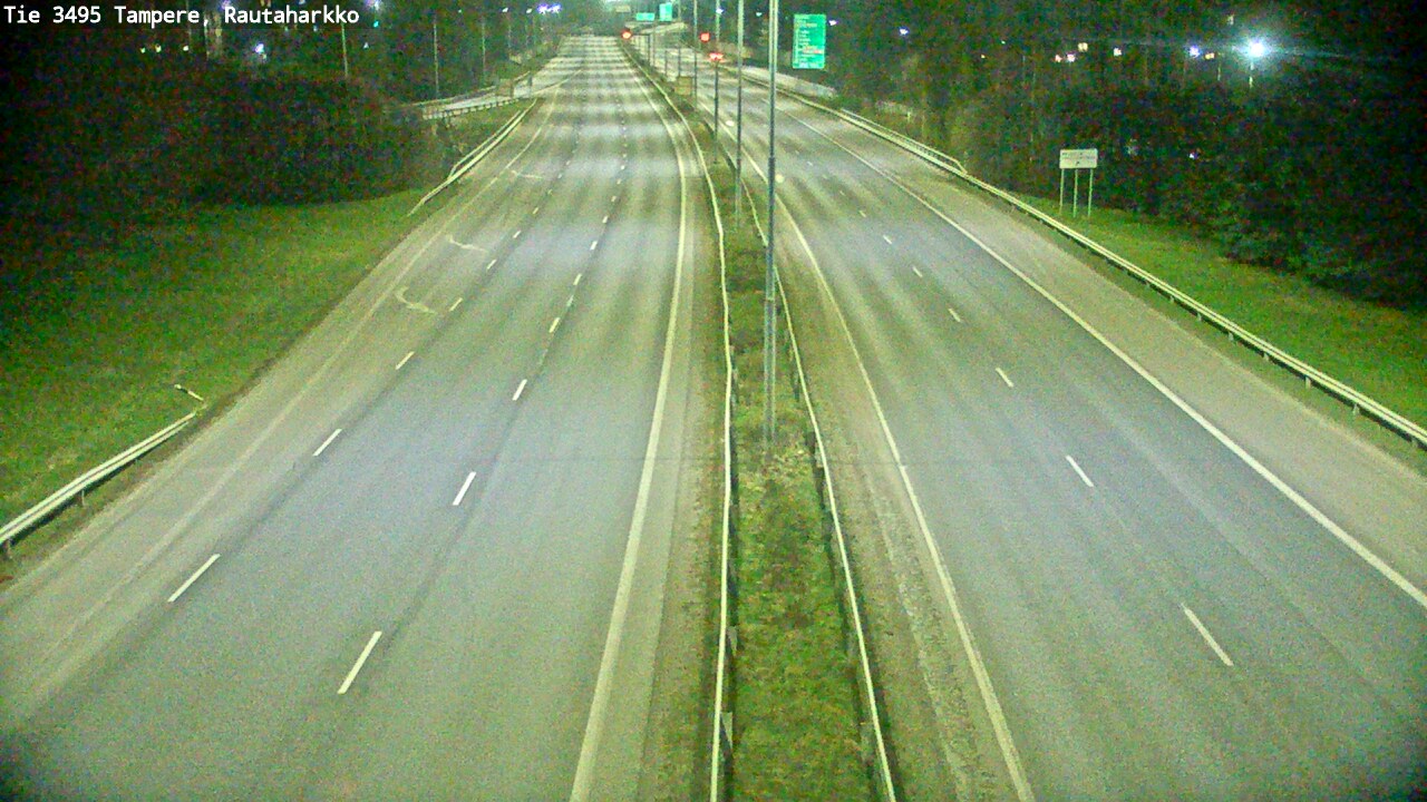 Weather Camera Image Väg 3495 Tammerfors, Rautaharkko, Tampere, Pirkanmaa
