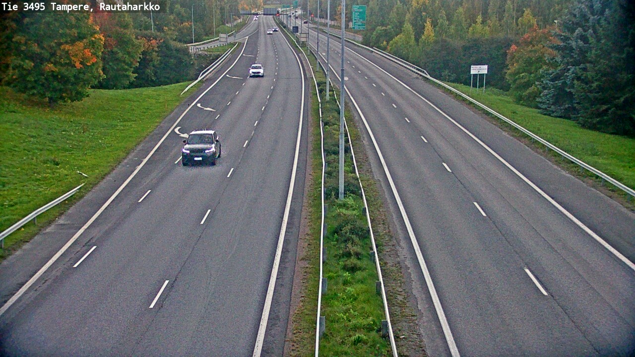Weather Camera Image Road 3495 Tampere, Rautaharkko, Tampere, Pirkanmaa