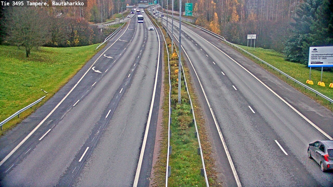 Kelikamerat Kuva Tie 3495 Tampere, Rautaharkko, Tampere, Pirkanmaa