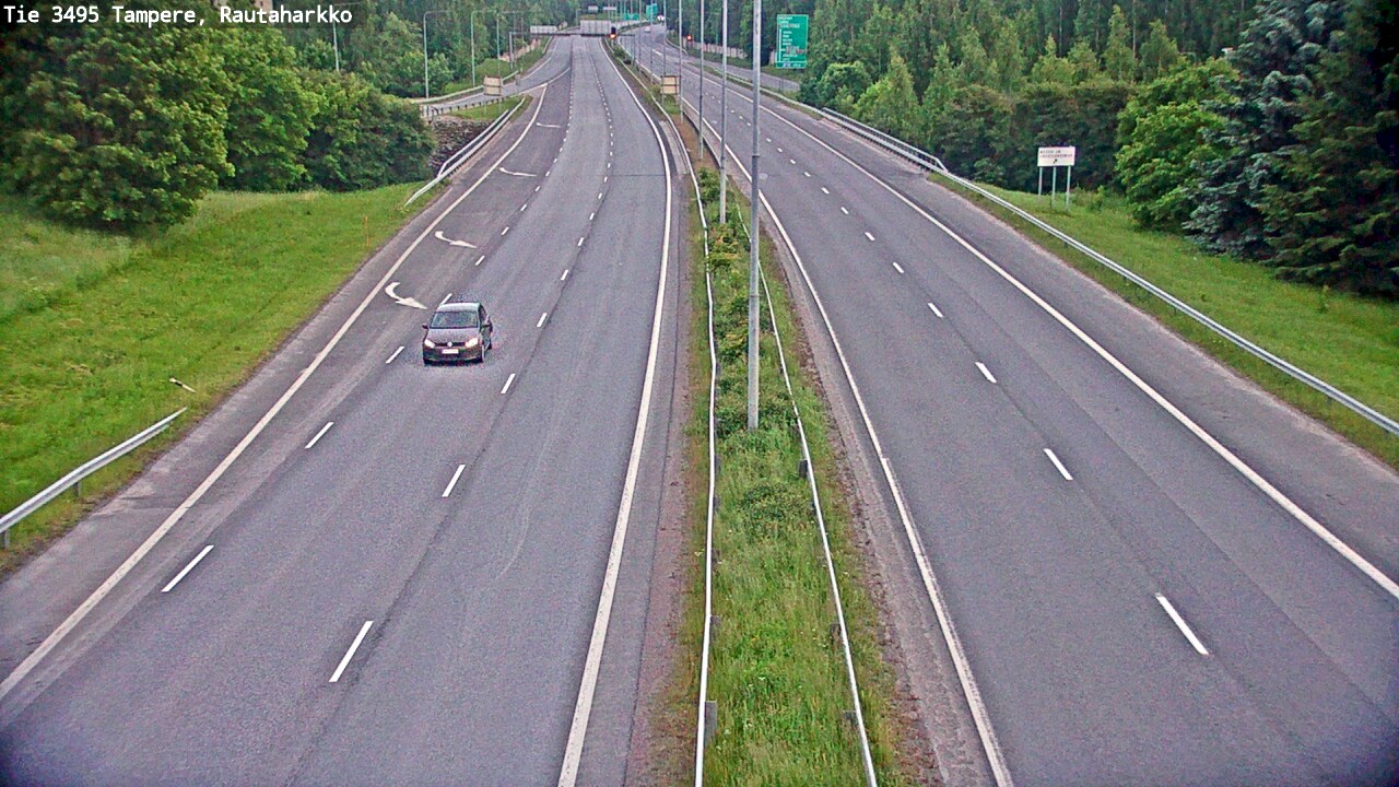 Kelikamerat Kuva Tie 3495 Tampere, Rautaharkko, Tampere, Pirkanmaa