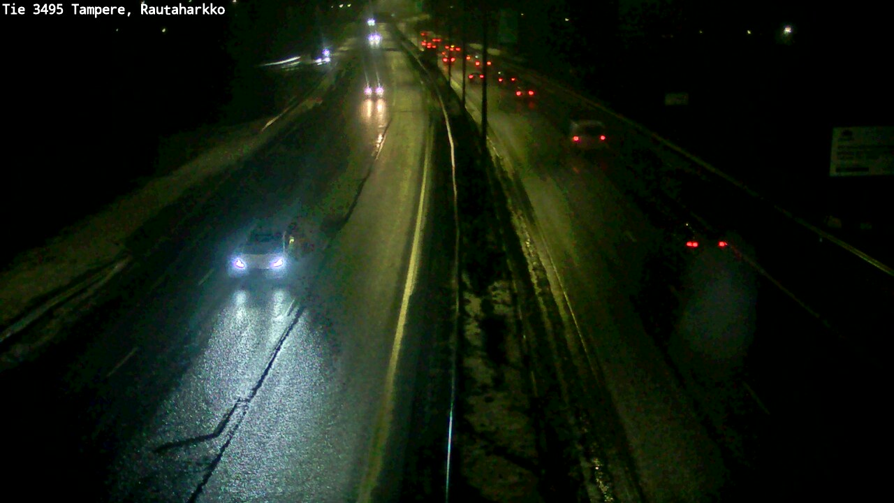 Weather Camera Image Väg 3495 Tammerfors, Rautaharkko, Tampere, Pirkanmaa