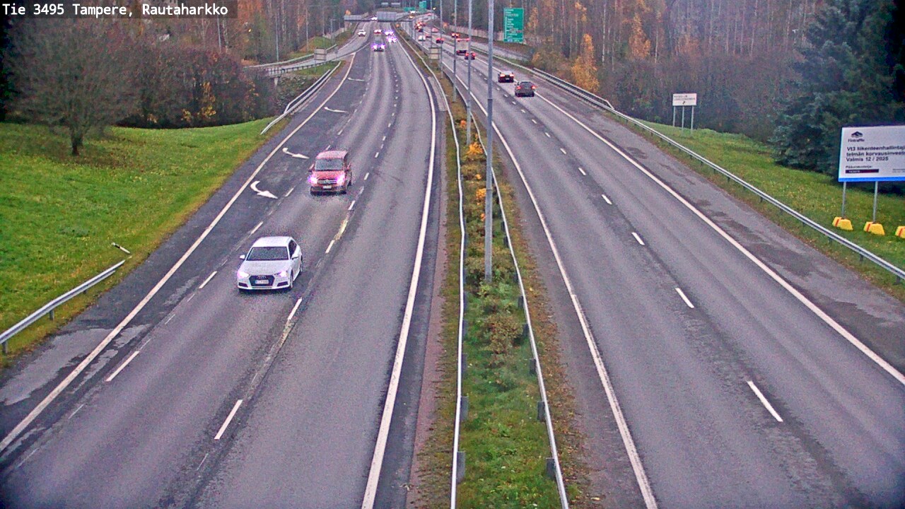 Kelikamerat Kuva Tie 3495 Tampere, Rautaharkko, Tampere, Pirkanmaa