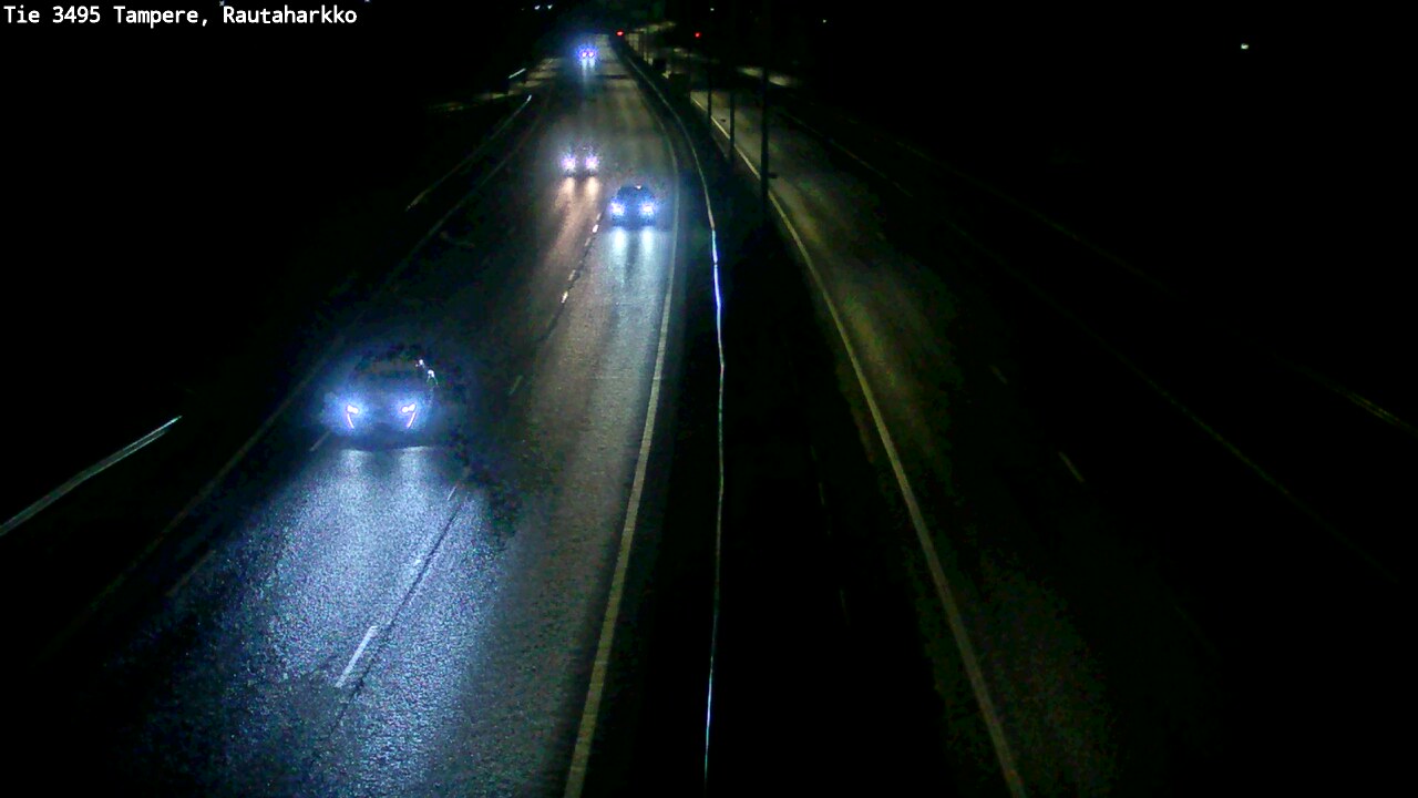 Weather Camera Image Road 3495 Tampere, Rautaharkko, Tampere, Pirkanmaa