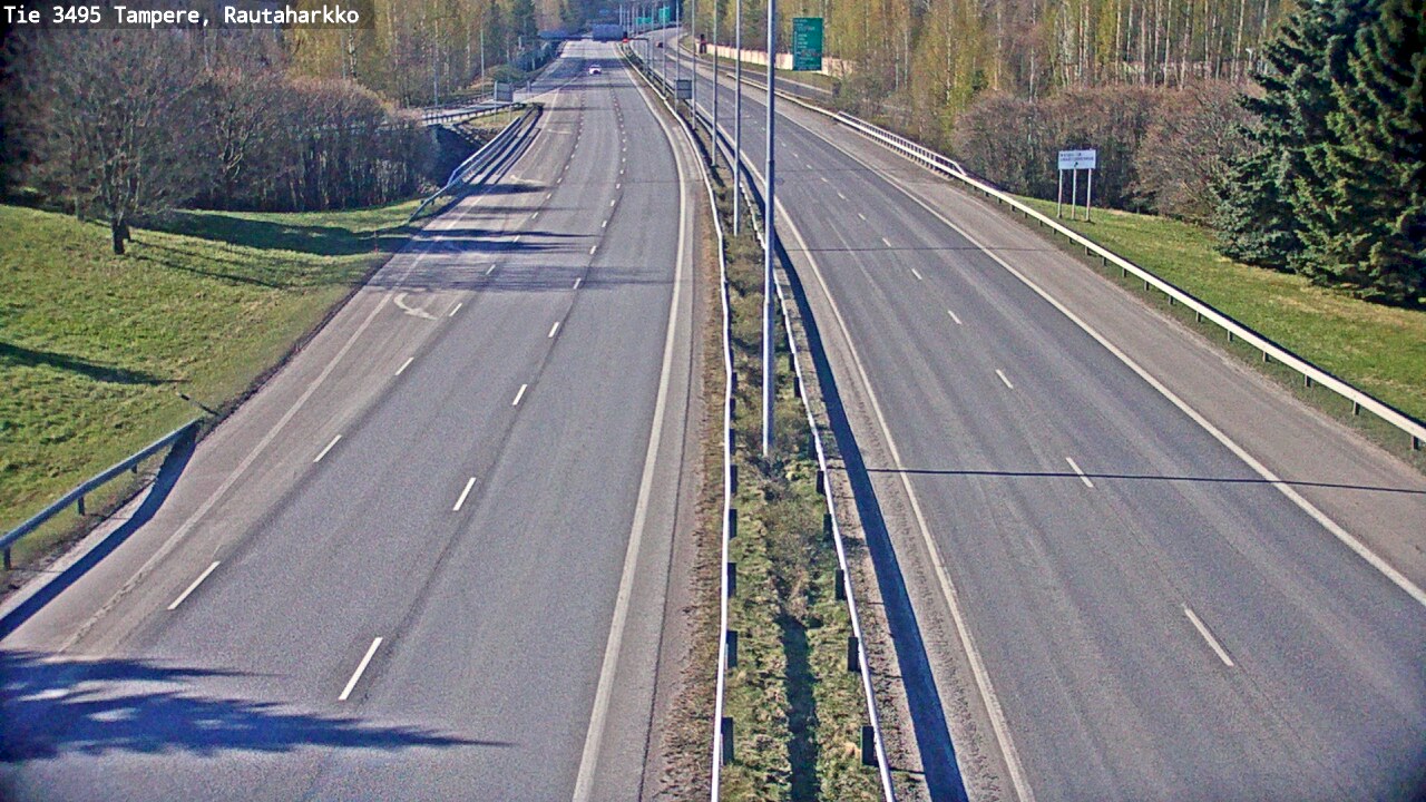 Kelikamerat Kuva Tie 3495 Tampere, Rautaharkko, Tampere, Pirkanmaa