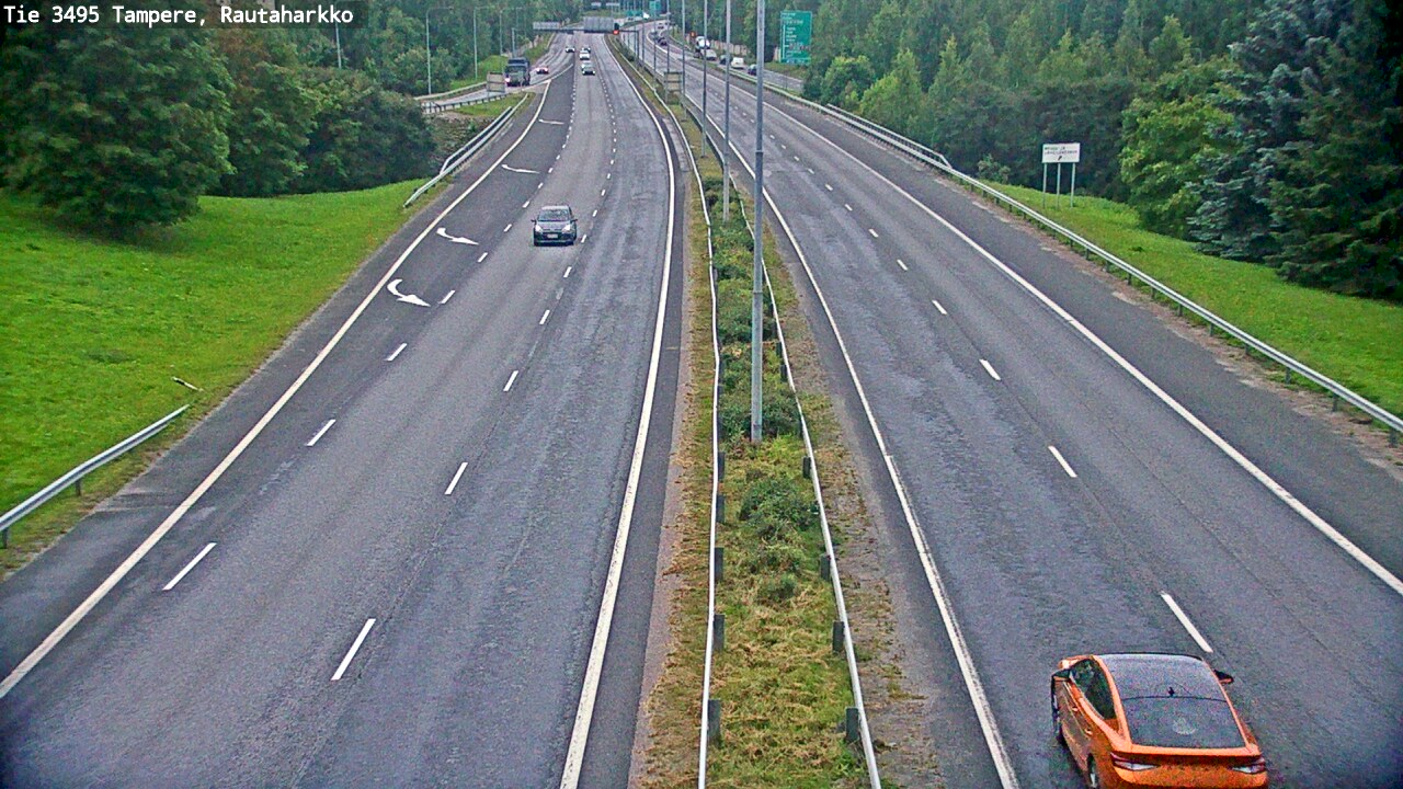 Weather Camera Image Road 3495 Tampere, Rautaharkko, Tampere, Pirkanmaa