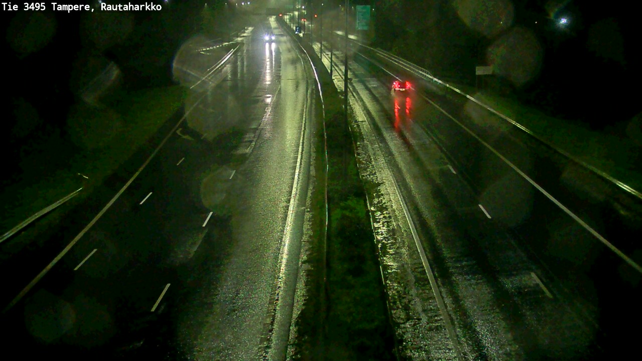 Weather Camera Image Road 3495 Tampere, Rautaharkko, Tampere, Pirkanmaa