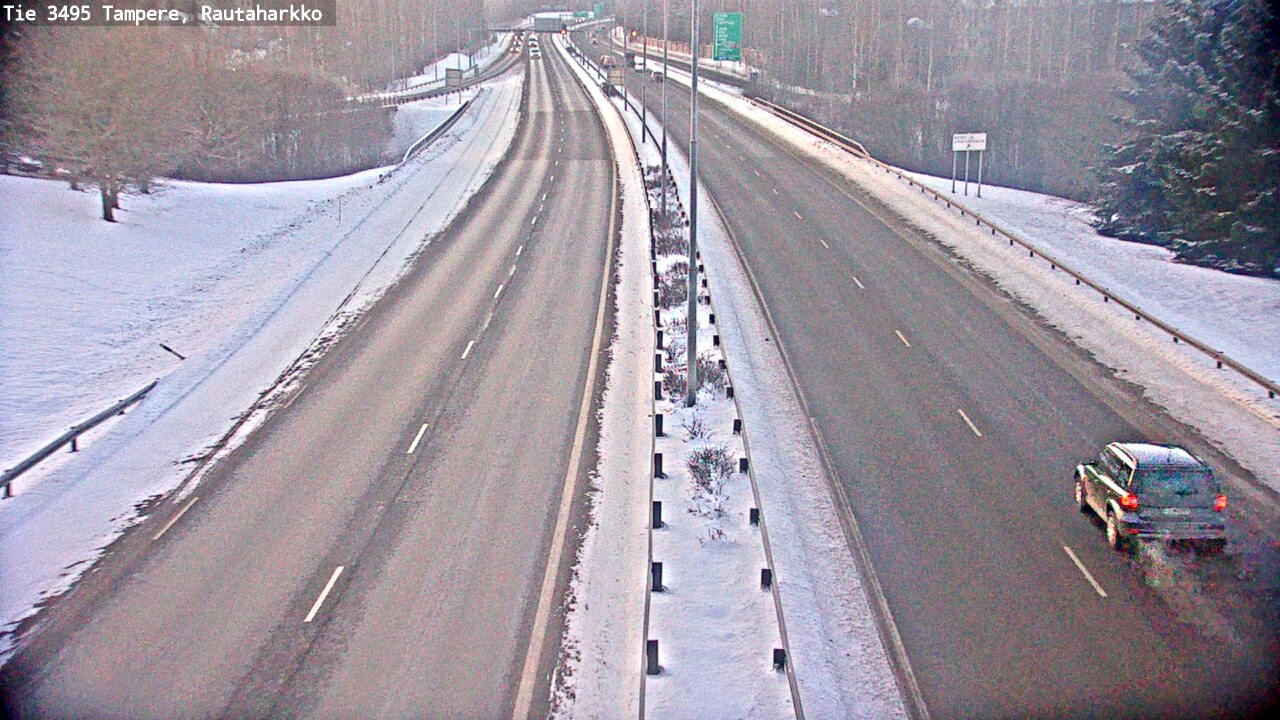 Weather Camera Image Road 3495 Tampere, Rautaharkko, Tampere, Pirkanmaa