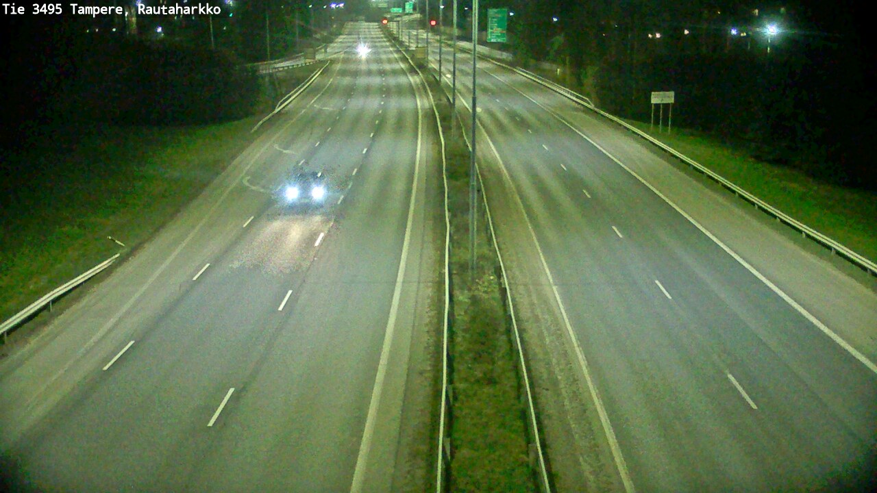 Weather Camera Image Väg 3495 Tammerfors, Rautaharkko, Tampere, Pirkanmaa