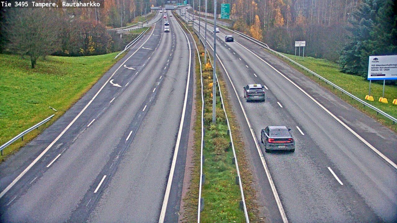 Kelikamerat Kuva Tie 3495 Tampere, Rautaharkko, Tampere, Pirkanmaa