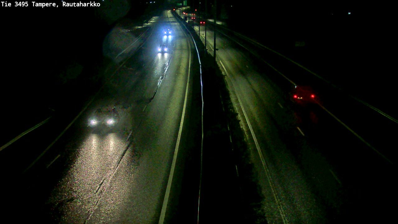 Weather Camera Image Road 3495 Tampere, Rautaharkko, Tampere, Pirkanmaa