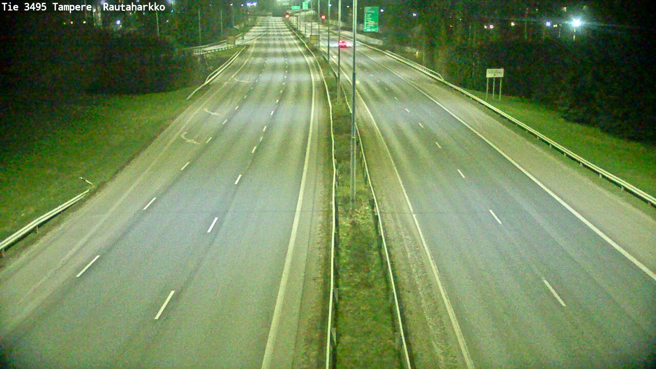 Weather Camera Image Väg 3495 Tammerfors, Rautaharkko, Tampere, Pirkanmaa