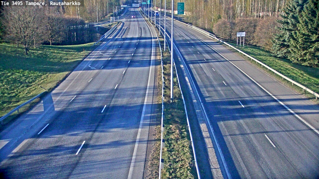 Kelikamerat Kuva Tie 3495 Tampere, Rautaharkko, Tampere, Pirkanmaa