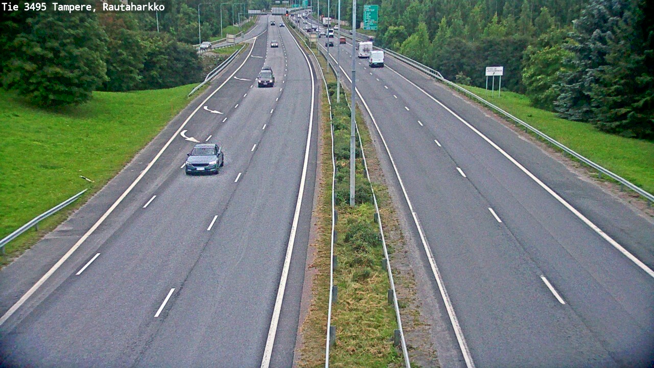 Weather Camera Image Road 3495 Tampere, Rautaharkko, Tampere, Pirkanmaa