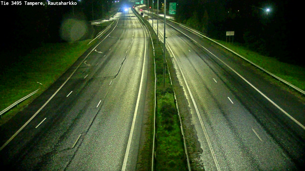 Weather Camera Image Road 3495 Tampere, Rautaharkko, Tampere, Pirkanmaa
