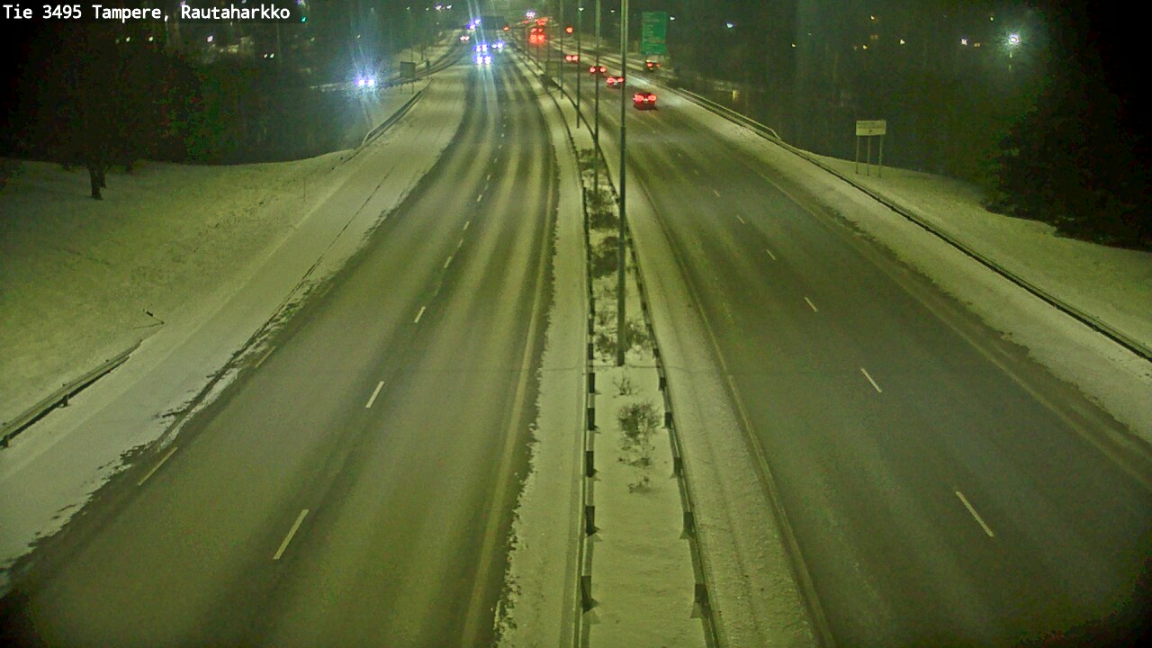 Weather Camera Image Road 3495 Tampere, Rautaharkko, Tampere, Pirkanmaa