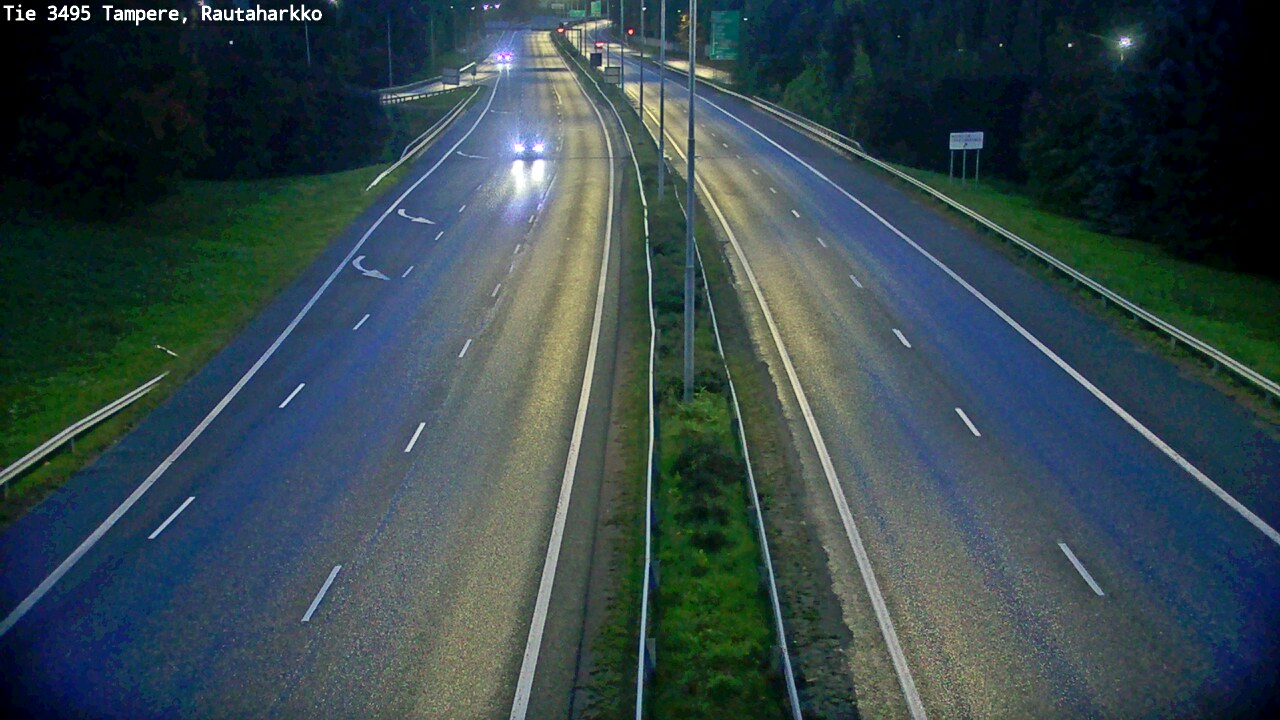 Weather Camera Image Road 3495 Tampere, Rautaharkko, Tampere, Pirkanmaa